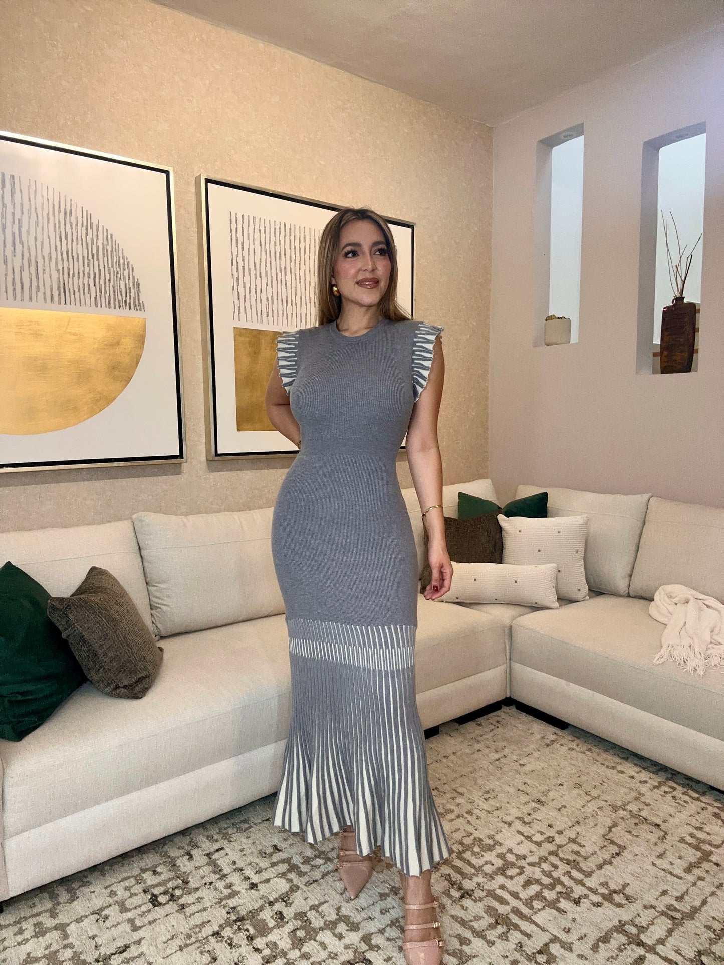 Vestido gris