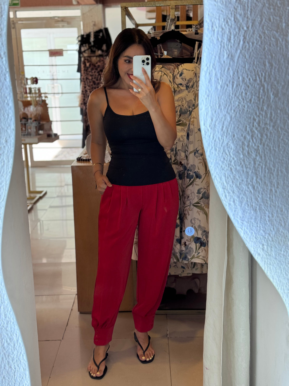 Pantalón rojo