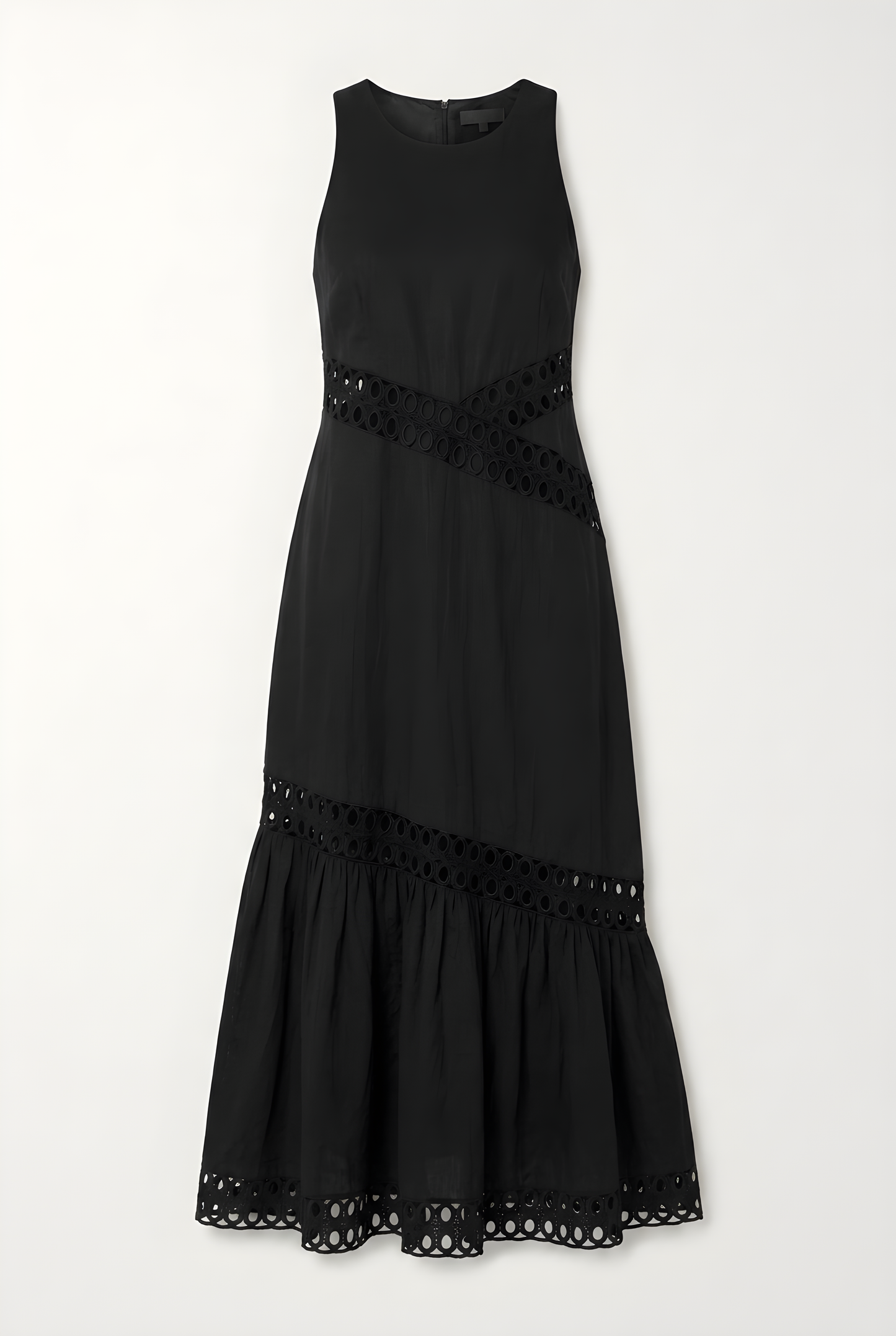 VESTIDO NEGRO TIPO LINO