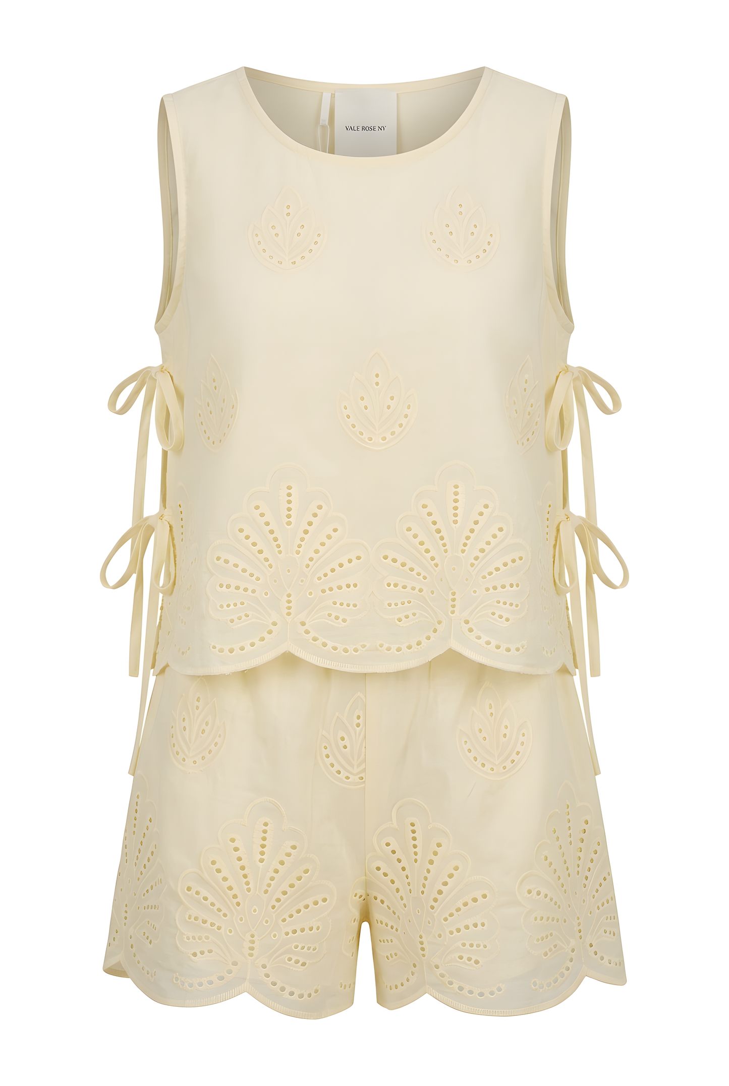 SET SHORT Y BLUSA BROCADO