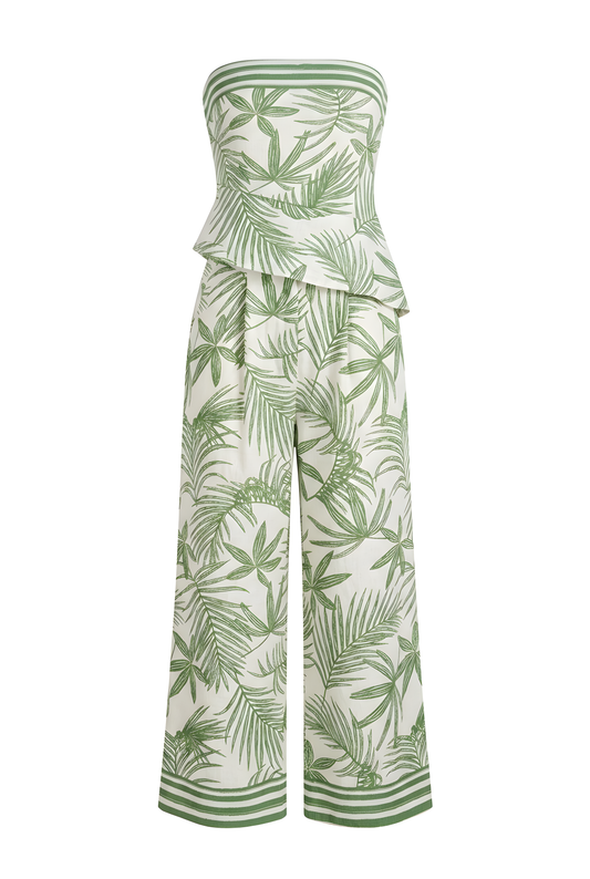 SET STRAPLESS  DE HOJAS